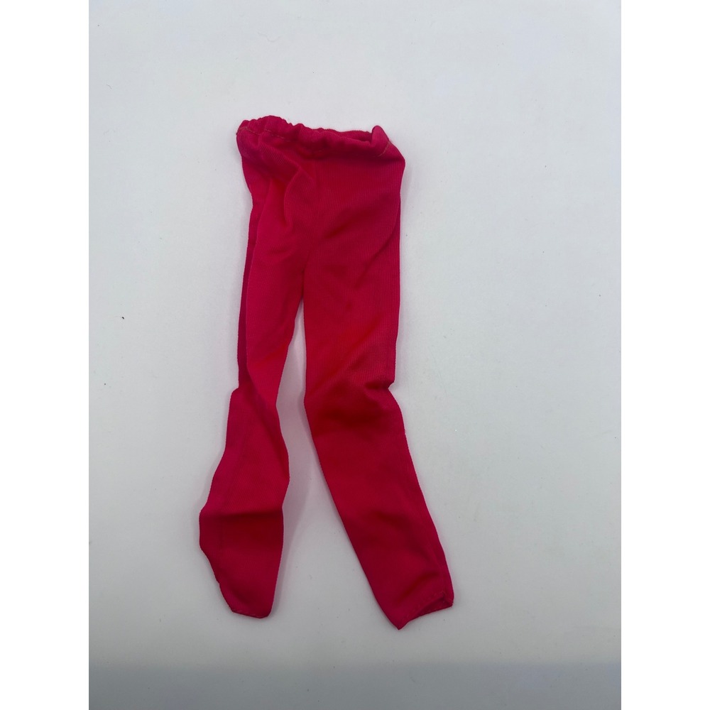 Vintage Barbie Doll Sized Red Straight Leg Slack Pants EUC Doll‎ Clothing Toys